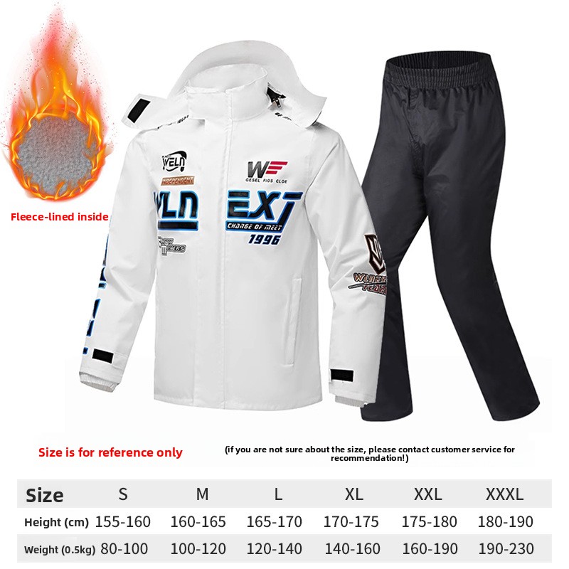 Motorcycle Gear Full Suit - Tuta impermeabile da moto da uomo