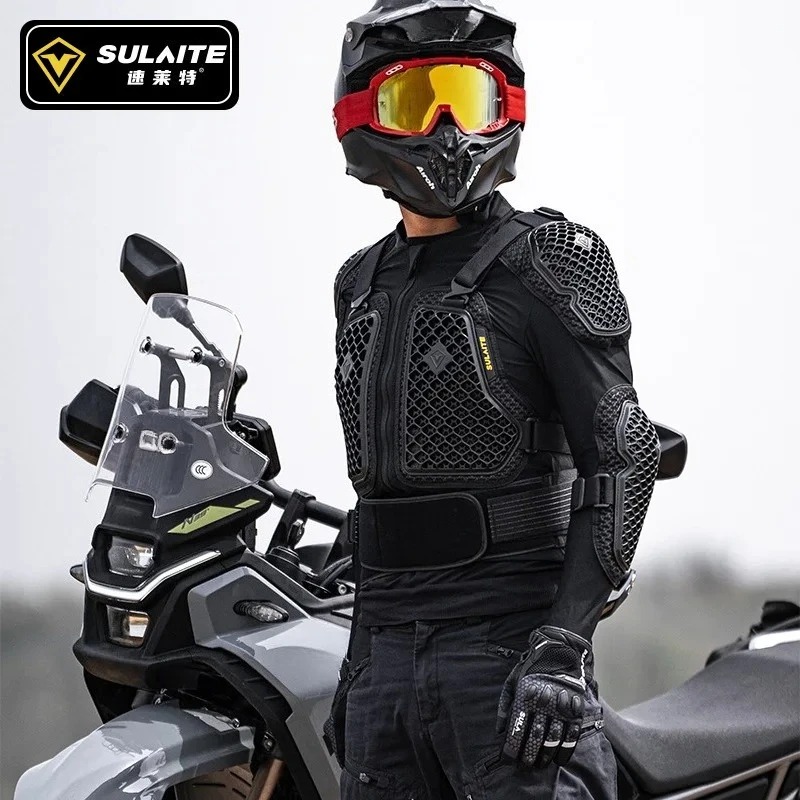 Motorcycle Gear Full Suit - Armatura Unisex Certificata CE per Moto