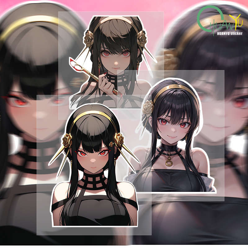 Motorcycle Gear Hub - Spy anime, bella ragazza avatar, adesivi