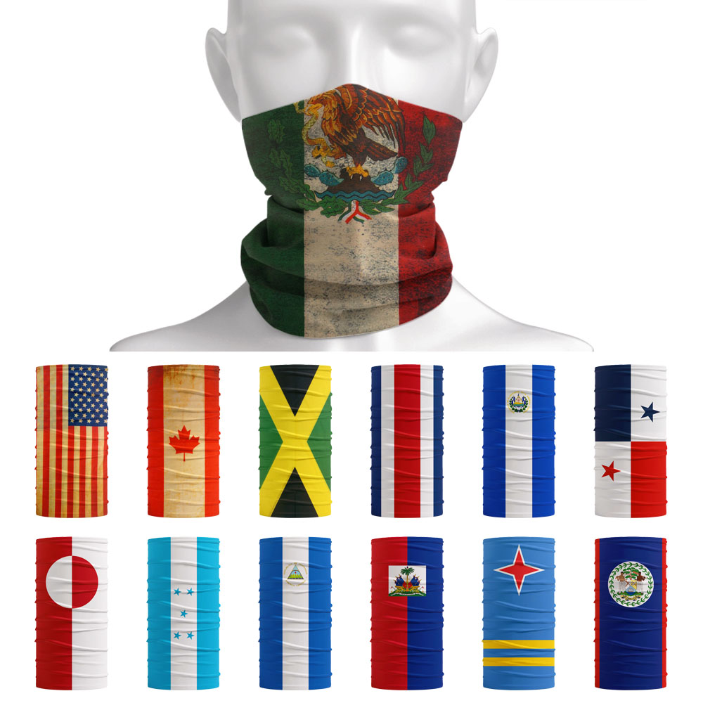 Motorcycle Gear - Bandiera nazionale dell'America del Nord Bandana