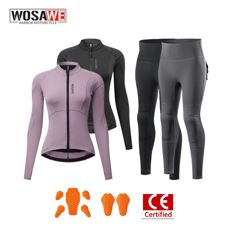 Motorcycle Gear Full Suit - WOSAWE Completo da Moto Estivo per