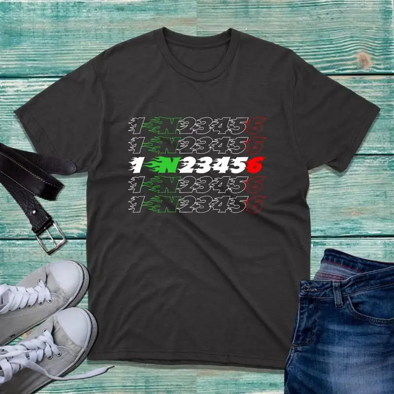 Motorcycle Gear - Maglietta da Motociclista con Scritta 