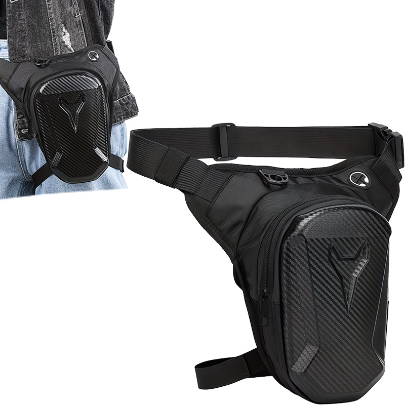 Motorcycle Gear Rack - Borsa da Serbatoio Moto Impermeabile, Marsupio,