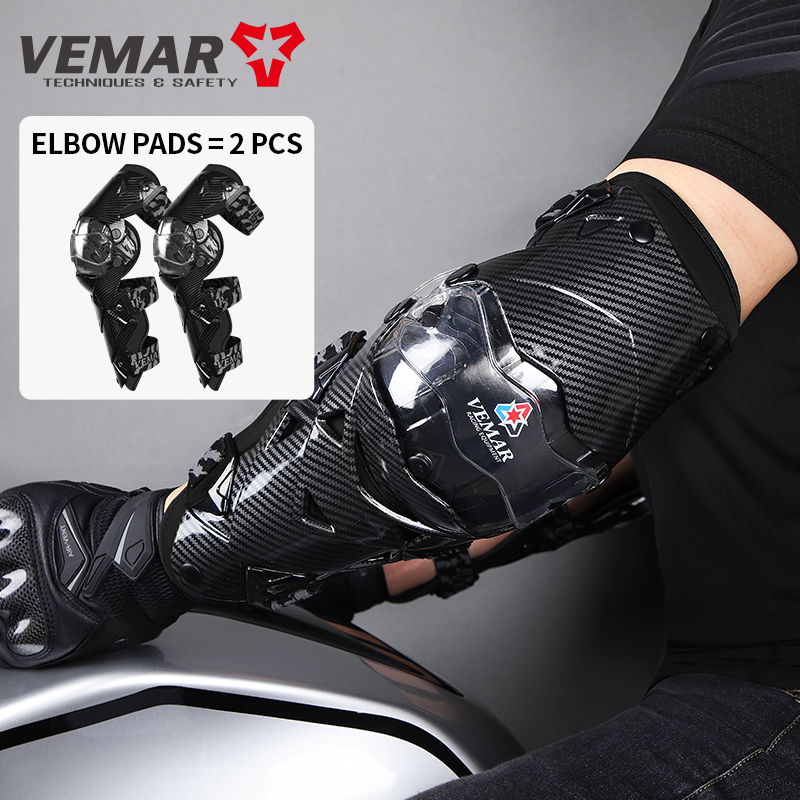 Motorcycle Gear Mens - VEMAR E-18H Protezioni per gomiti da