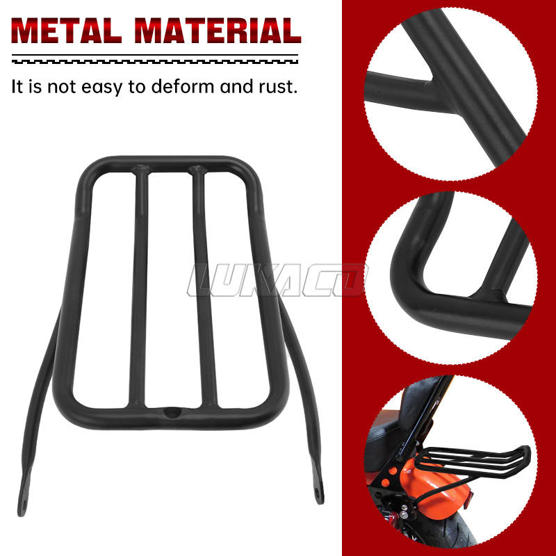 Nero moto ferro passeggero sch - Motorcycle Gear Rack recensione e prezzo