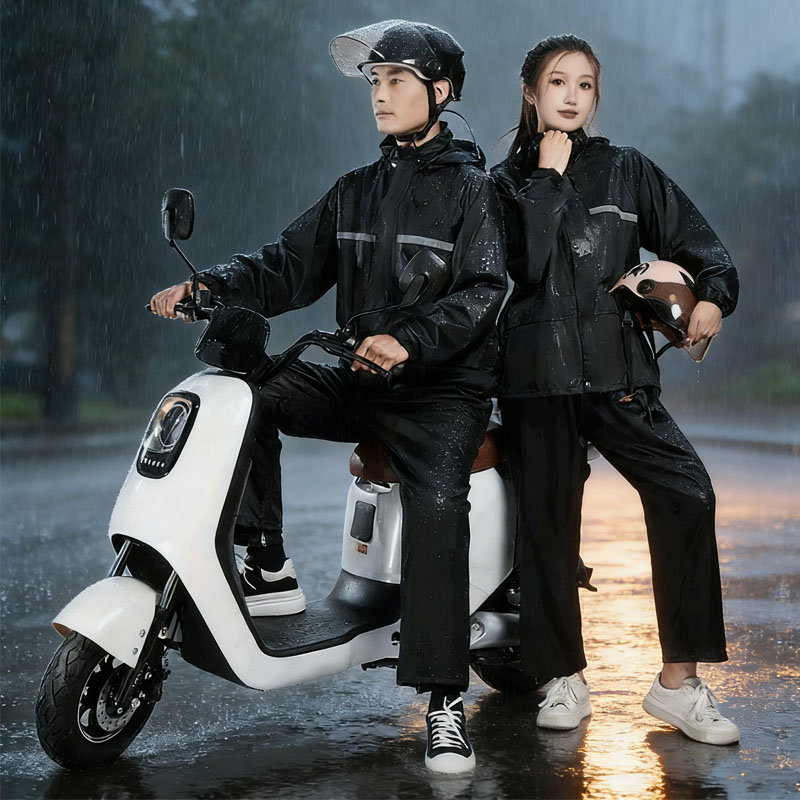 Tuta antipioggia riflettente p - Motorcycle Gear Full Suit recensione e prezzo