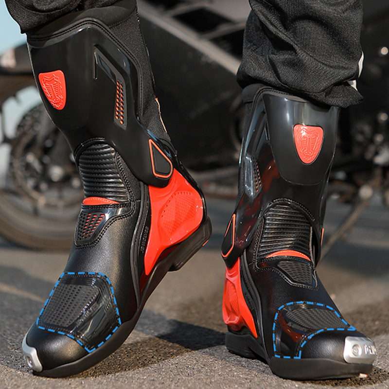 Stivali da Moto per Uomo, Alti - Motorcycle Gear Mens recensione e prezzo