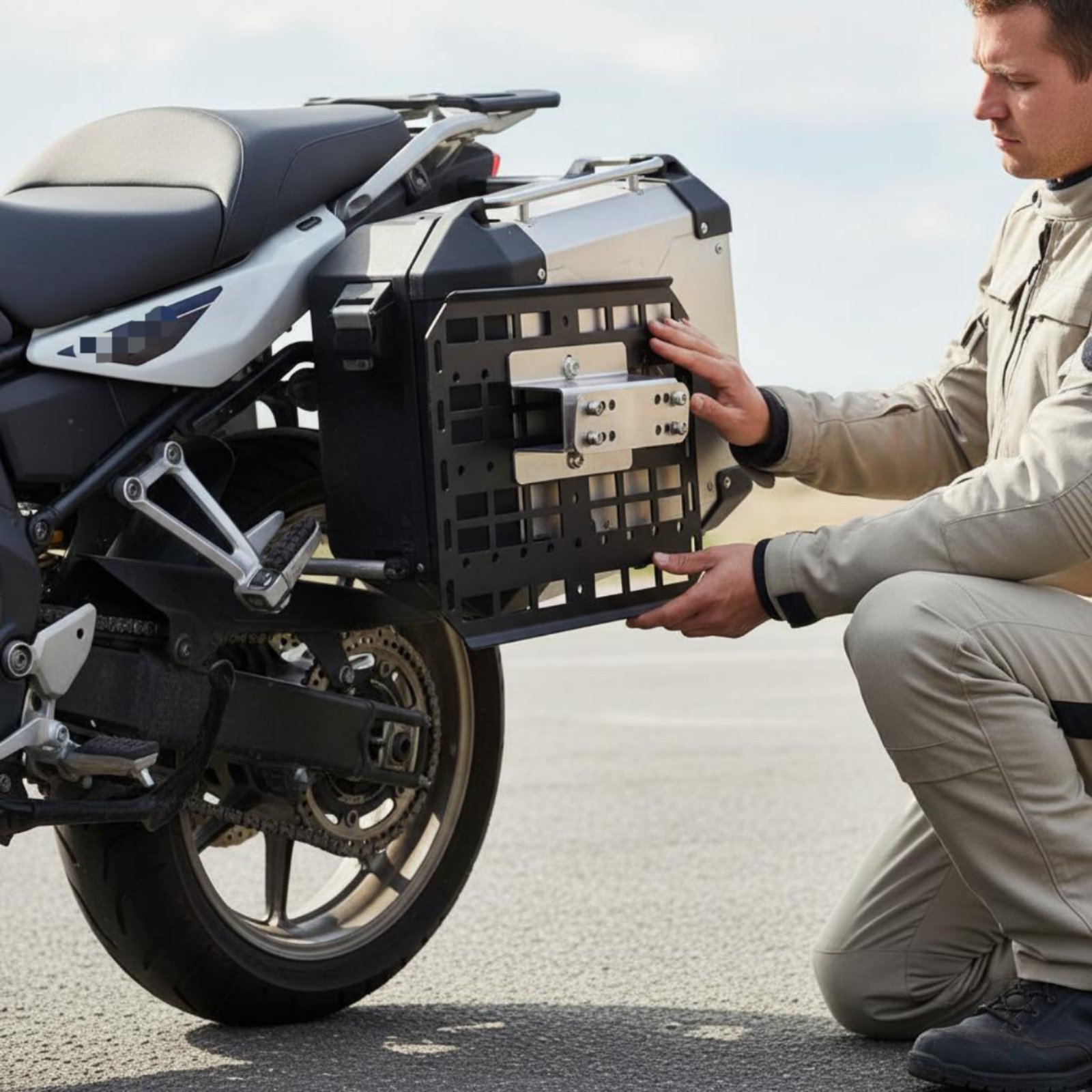 Supporto per Borse Laterali Mo - Motorcycle Gear Rack recensione e prezzo