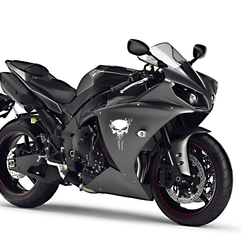 Adesivi moto Skull Sticker dec - Motorcycle Gear Hub recensione e prezzo