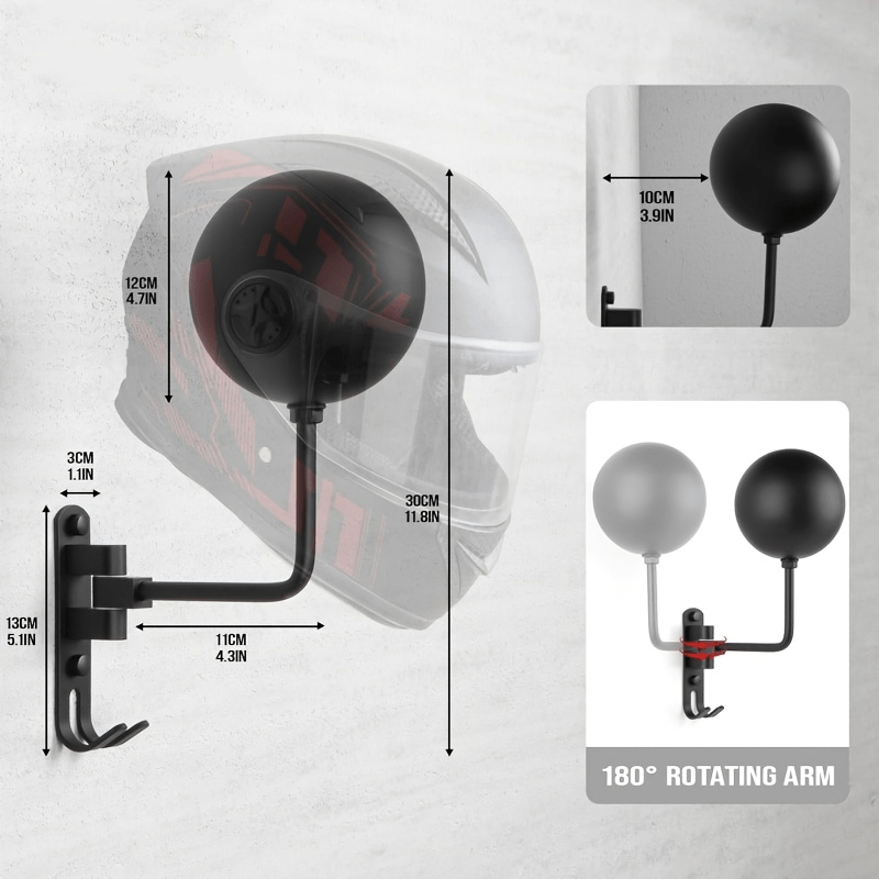 Supporto per Casco in Lega di  - Motorcycle Gear Rack recensione e prezzo